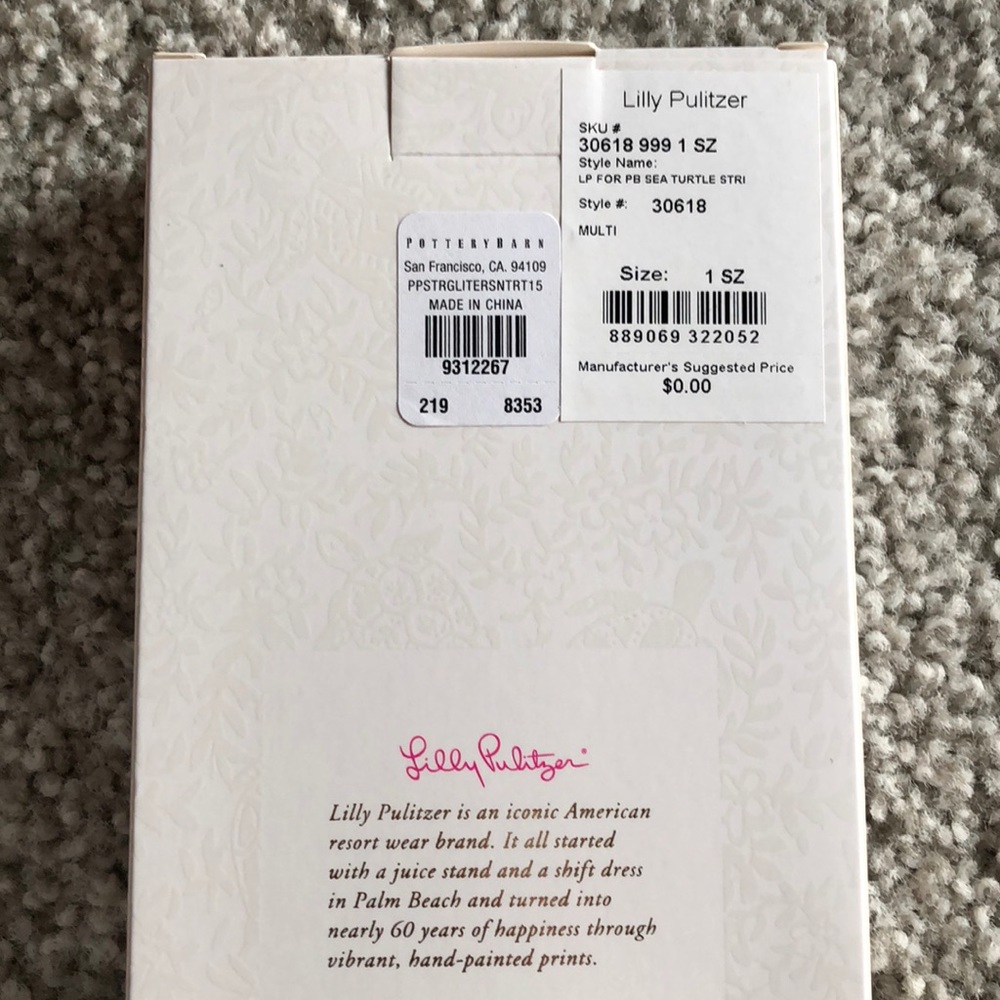 Lilly Pulitzer Sea Turtle String Lights - Picture 2 of 5